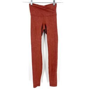 Lululemon Always On High Rise Tight Sky Wash Print Rustic Clay Size 2